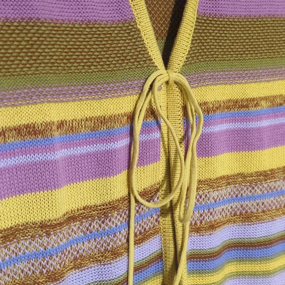 VINTAGE APRIL CORNELL long cardigan - size xs - Picture 4 of 11